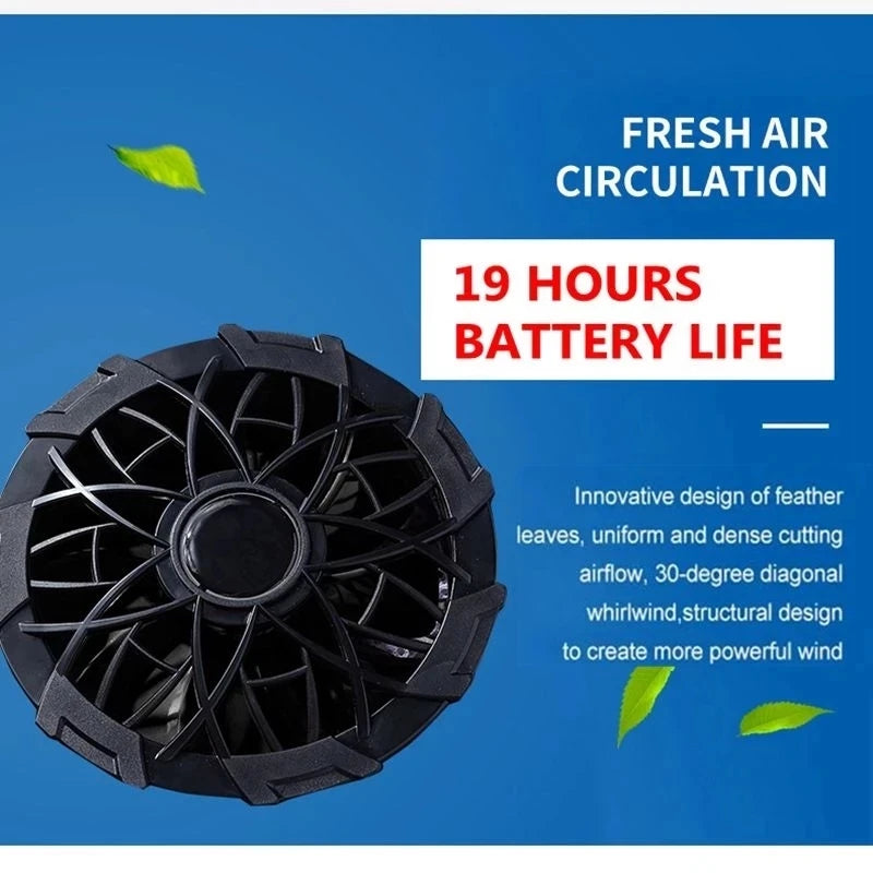 Men Summer Air Conditioning Clothing Fan Cooling Vest