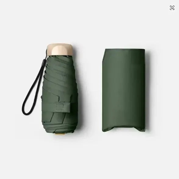 Mini Pocket Umbrella – Folding UV & Rain Protection Parasol