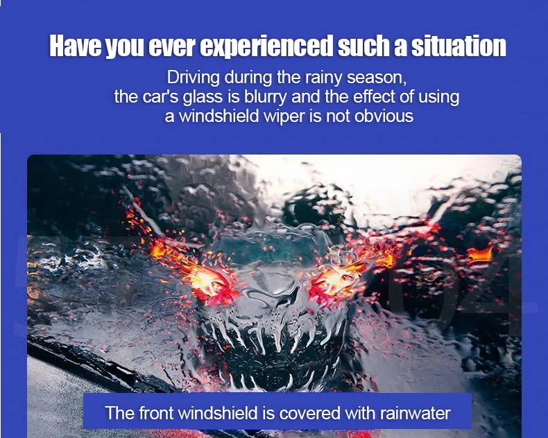 Car Glass Anti-Rain Spray – Nano Hydrophobic Coating & Water Repellent