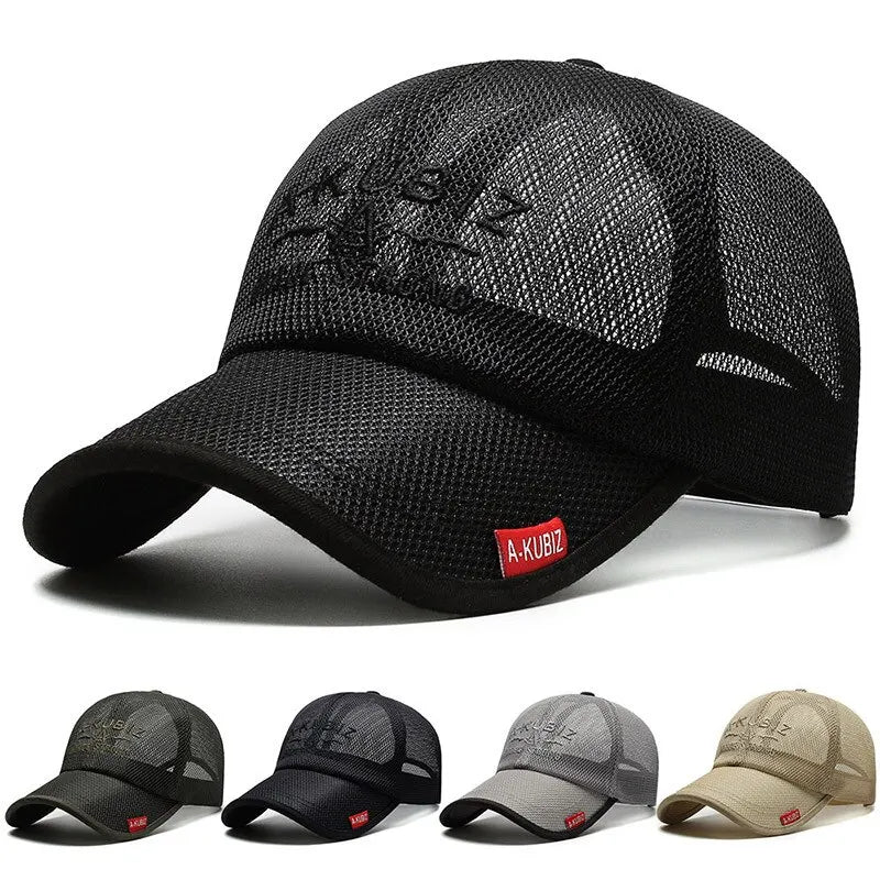 Summer Hats For Men And Women Mesh Baseball Caps