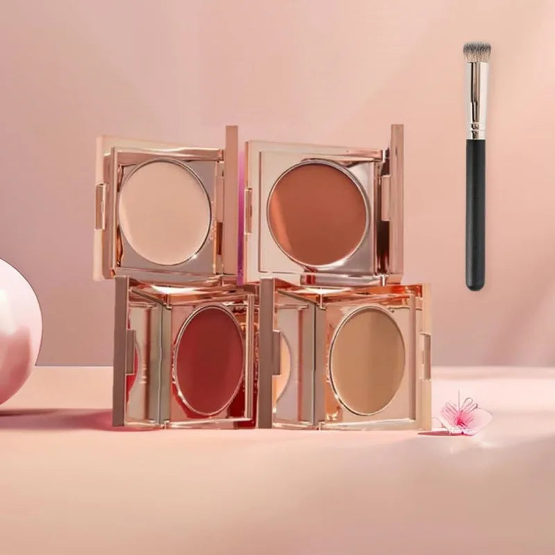 HOT colored clay CC undereye corrector 4in1 & free brush