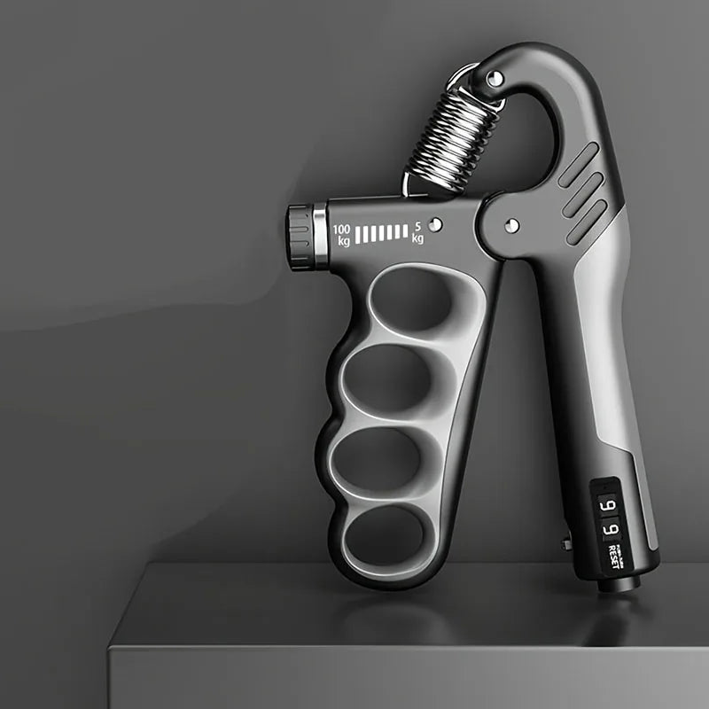 Five-Finger Hand Grip Strength Booster with Digital Counter