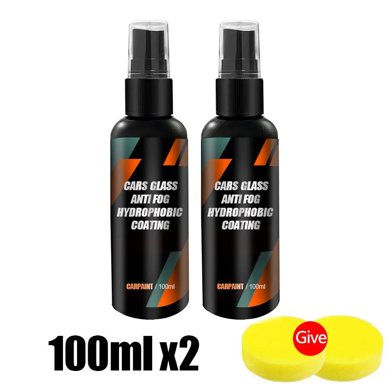 Car Glass Anti-Rain Spray – Nano Hydrophobic Coating & Water Repellent