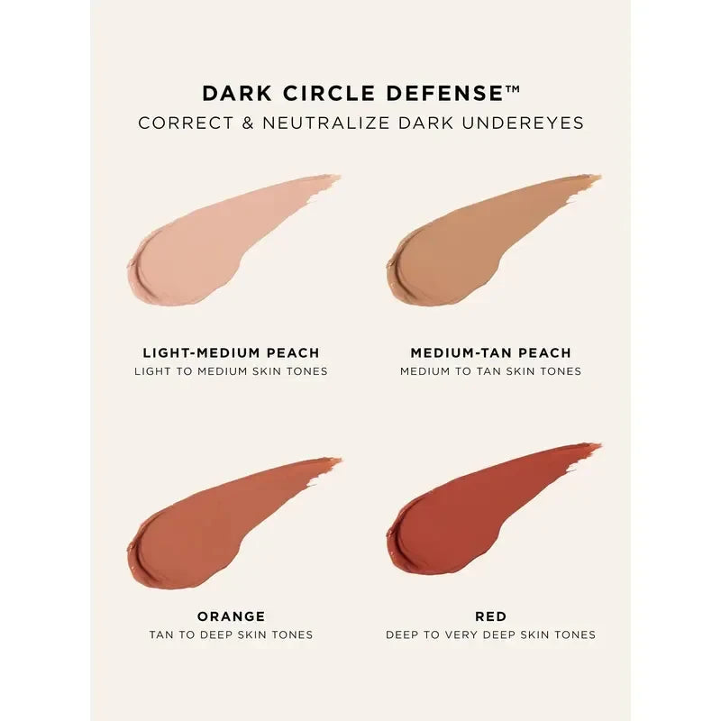 HOT colored clay CC undereye corrector 4in1 & free brush