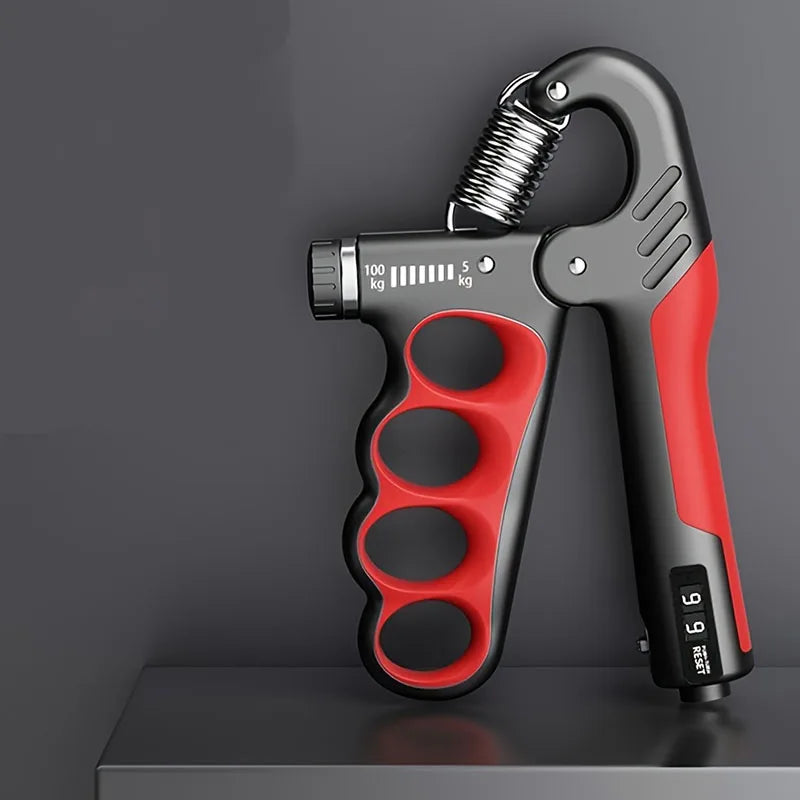 Five-Finger Hand Grip Strength Booster with Digital Counter