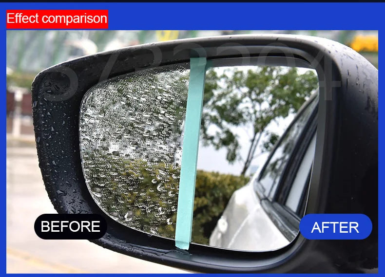 Car Glass Anti-Rain Spray – Nano Hydrophobic Coating & Water Repellent