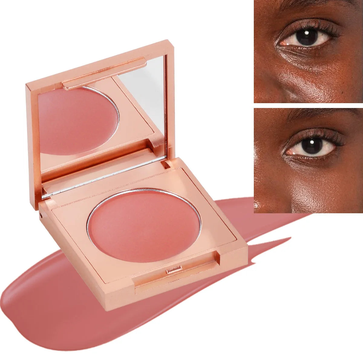 HOT colored clay CC undereye corrector 4in1 & free brush