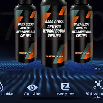 Car Glass Anti-Rain Spray – Nano Hydrophobic Coating & Water Repellent