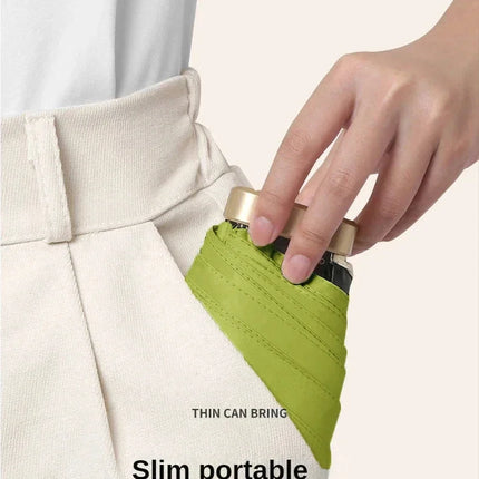 Mini Pocket Umbrella – Folding UV & Rain Protection Parasol
