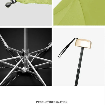 Mini Pocket Umbrella – Folding UV & Rain Protection Parasol