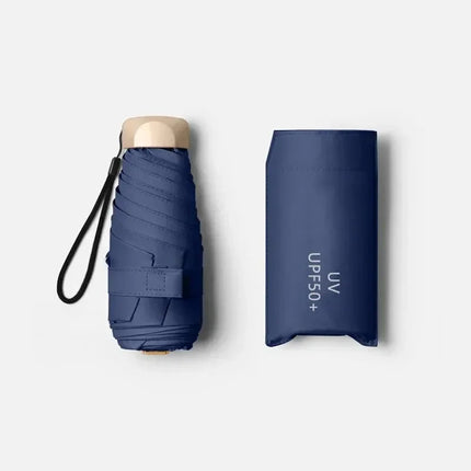 Mini Pocket Umbrella – Folding UV & Rain Protection Parasol