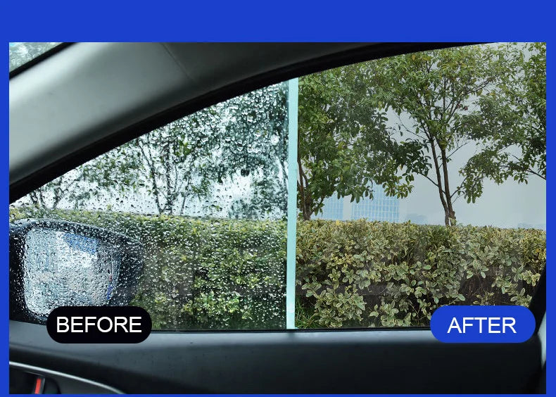 Car Glass Anti-Rain Spray – Nano Hydrophobic Coating & Water Repellent