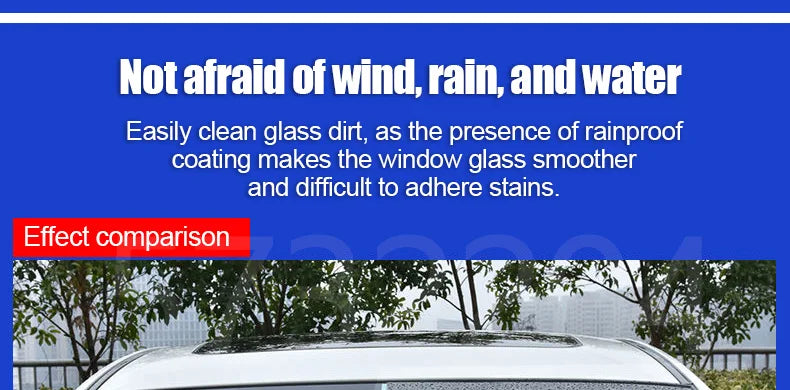 Car Glass Anti-Rain Spray – Nano Hydrophobic Coating & Water Repellent