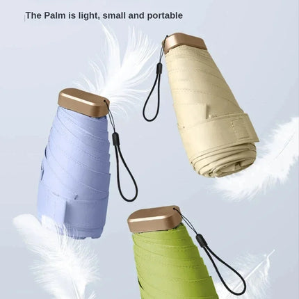 Mini Pocket Umbrella – Folding UV & Rain Protection Parasol